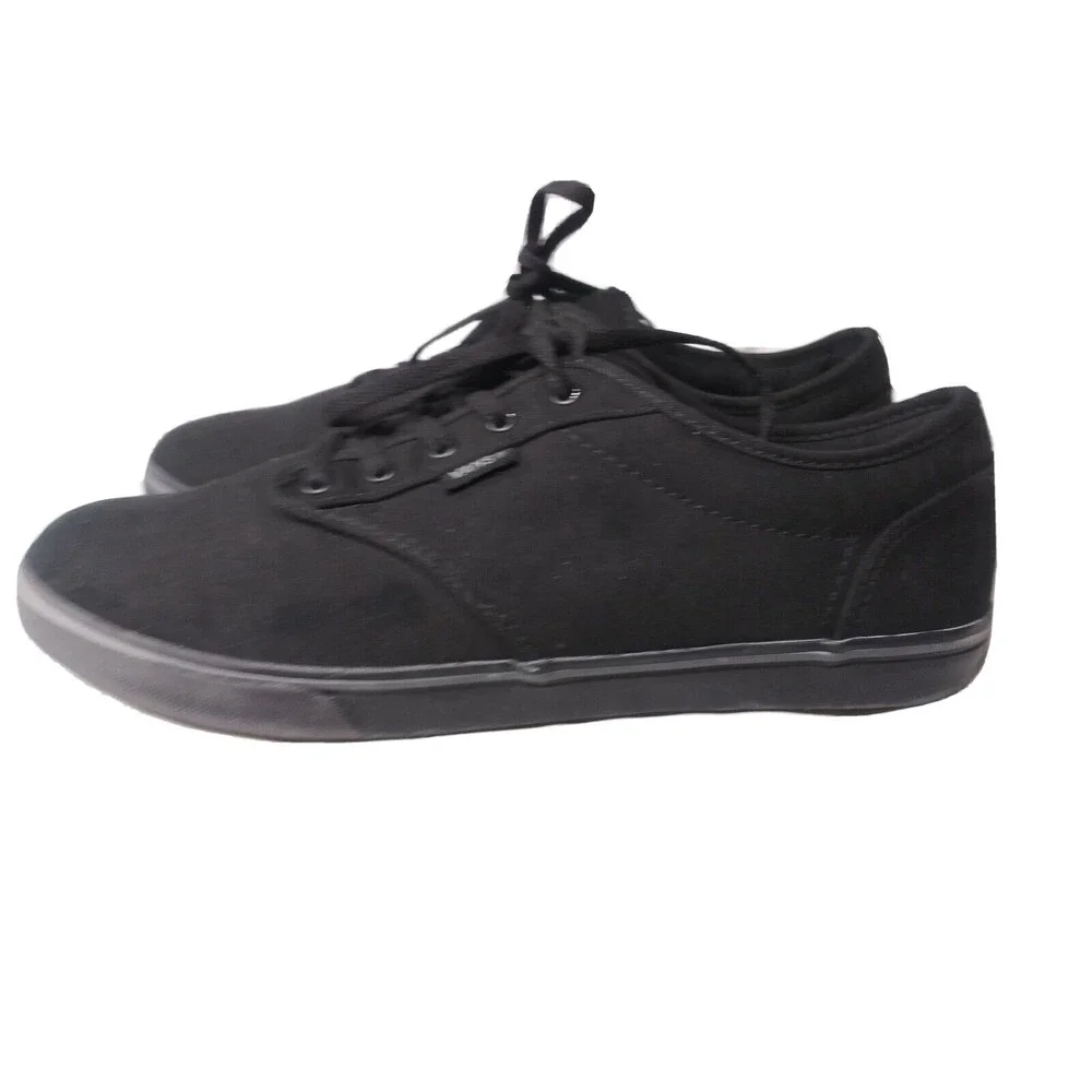 Vans Off The Wall Shoes Womens Size 10.5 Sneakers Black~721356